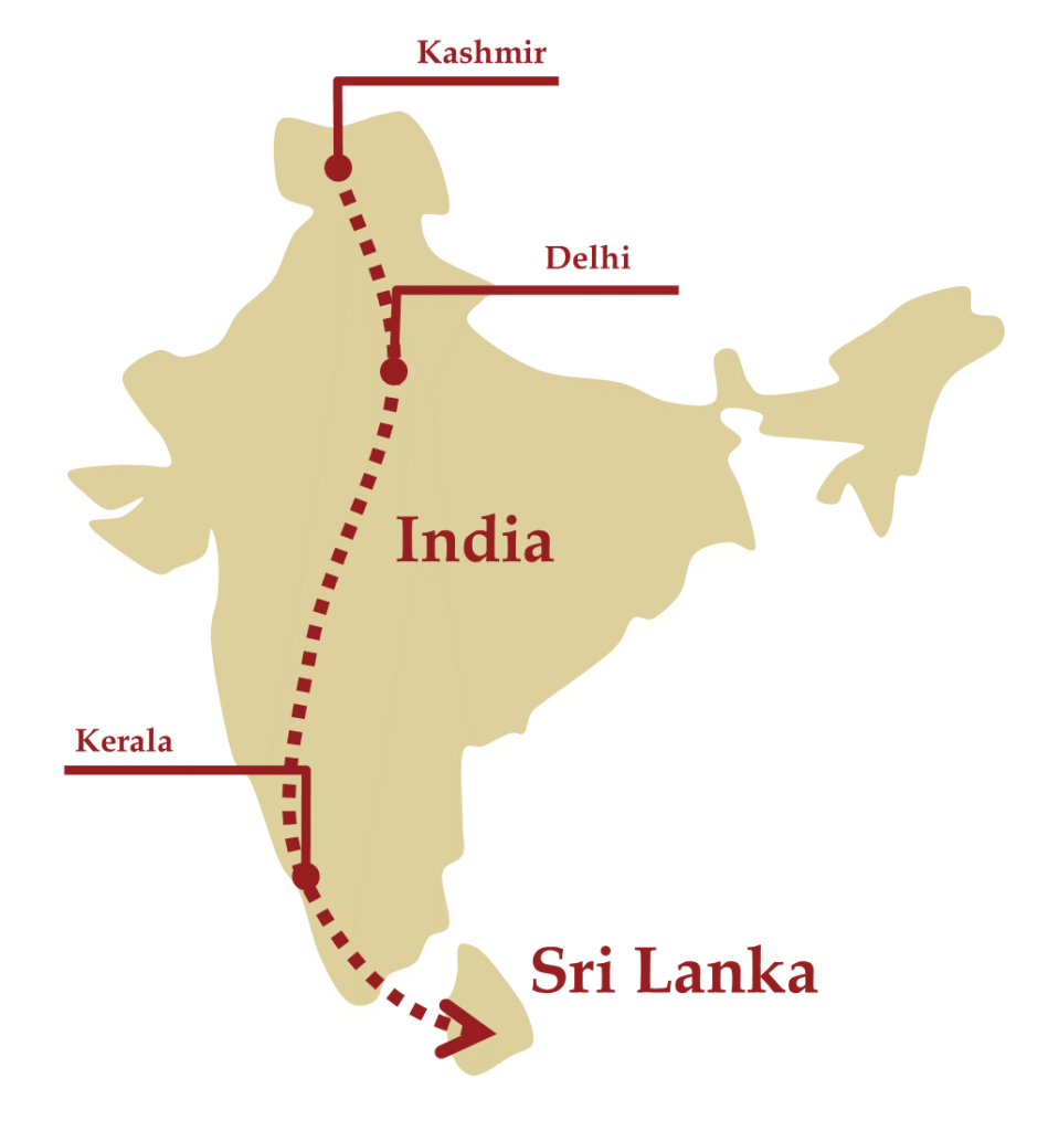 Map of theSpice Route