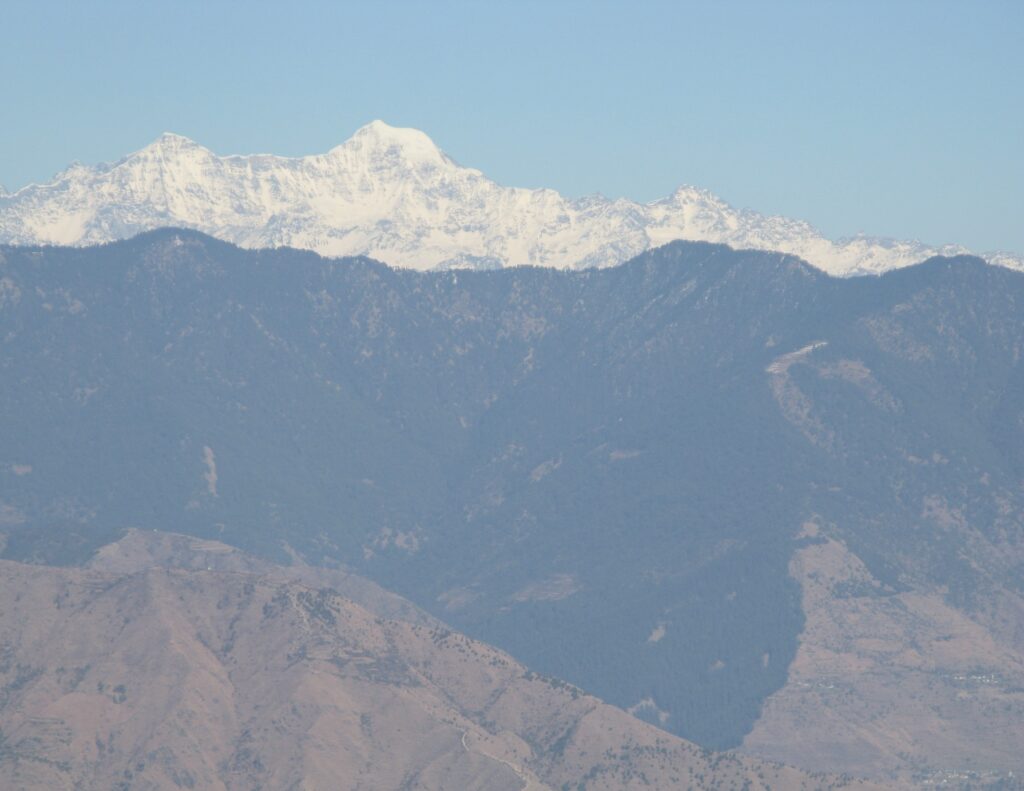 Himalayas from Landour