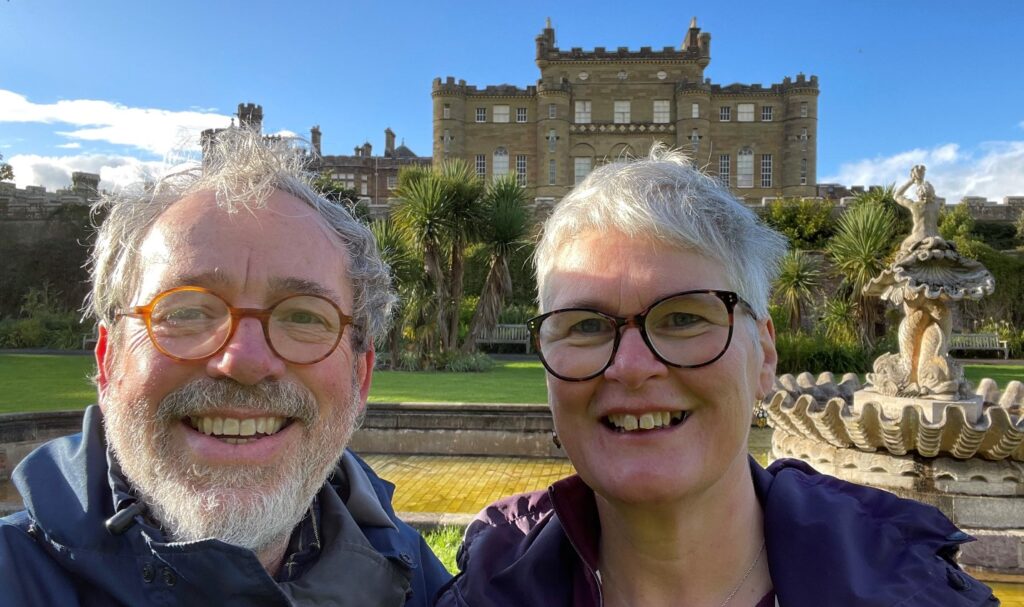 Mike and Lucy of the Spice Route at Culzean Castle